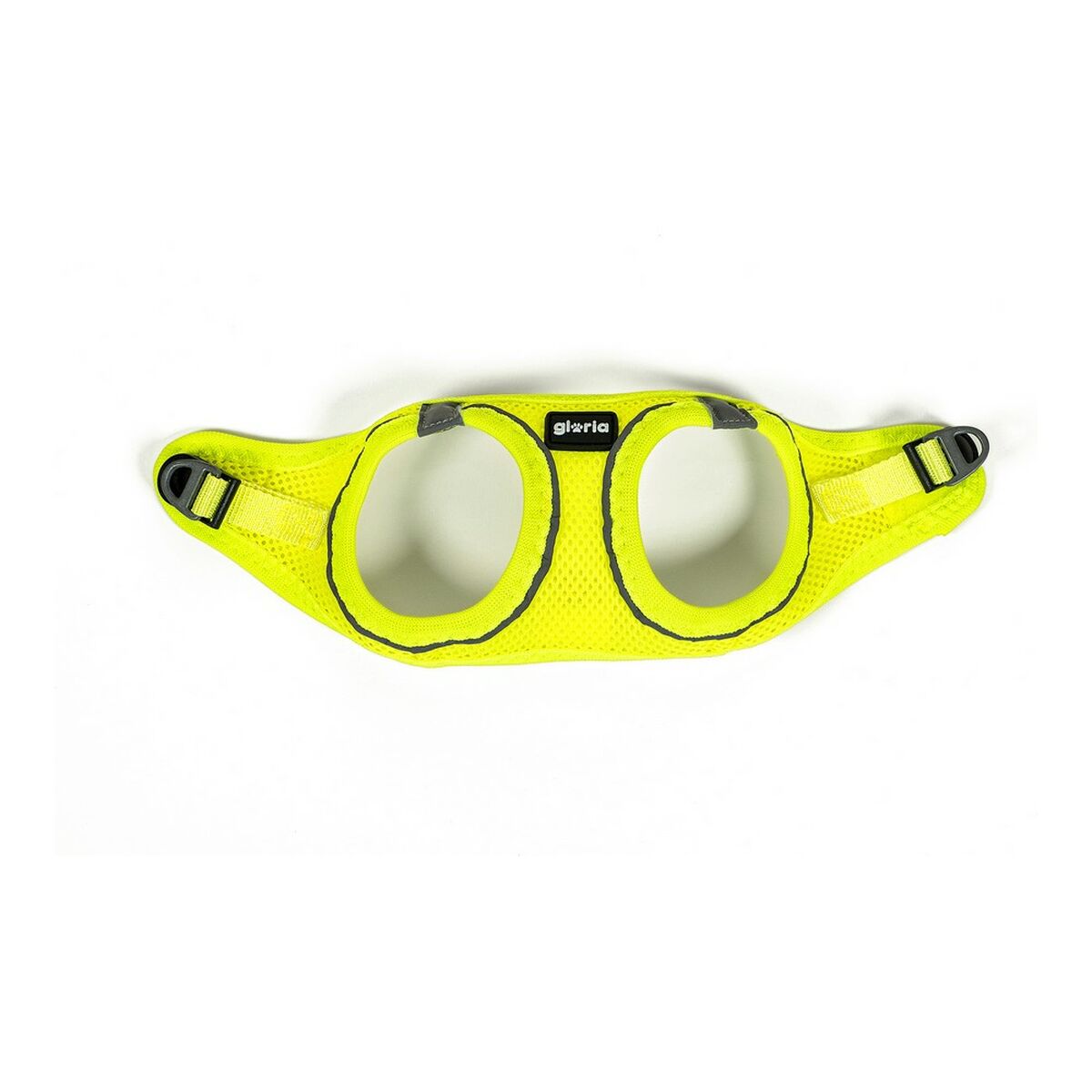 Imbracatura per Cani Gloria Air Mesh Trek Star Regolabile Giallo L (33,4-35 cm)