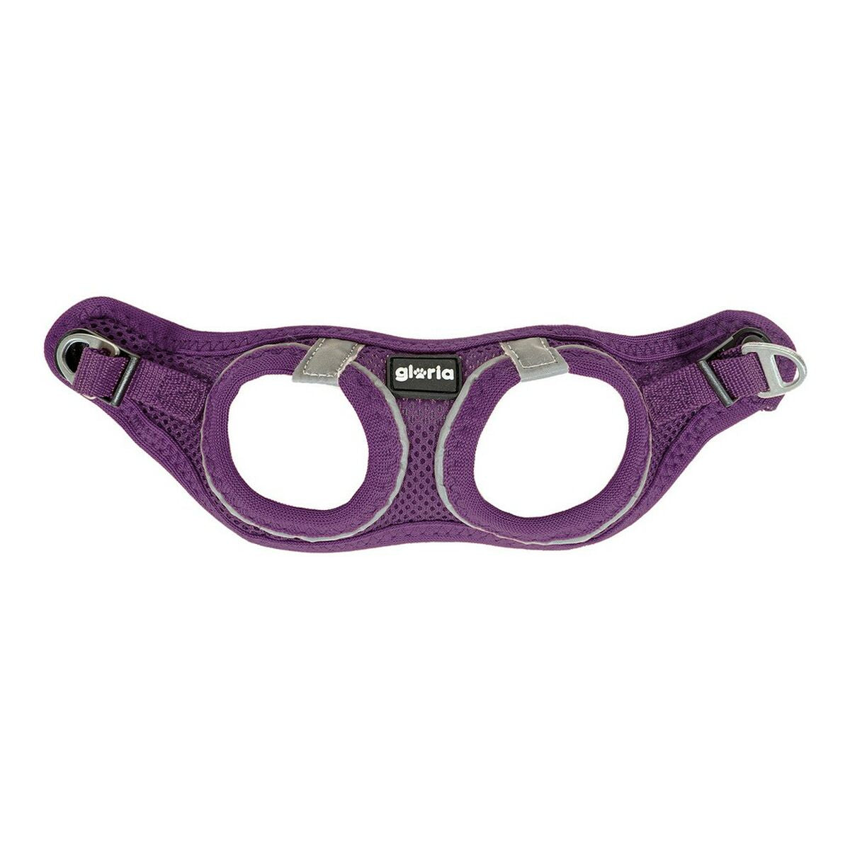 Imbracatura per Cani Gloria Air Mesh Trek Star Regolabile Viola L (33,4-35 cm)