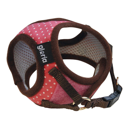 Imbracatura per Cani Gloria Punti 21-29 cm Rosa Taglia S