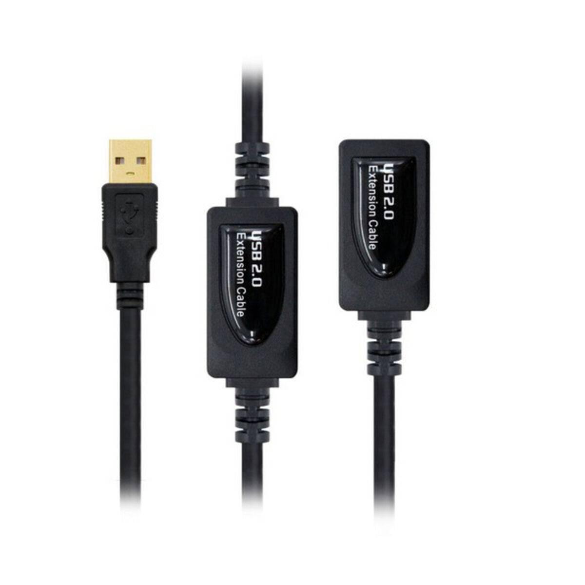 Cavo Prolunga USB NANOCABLE 10.01.021 Nero