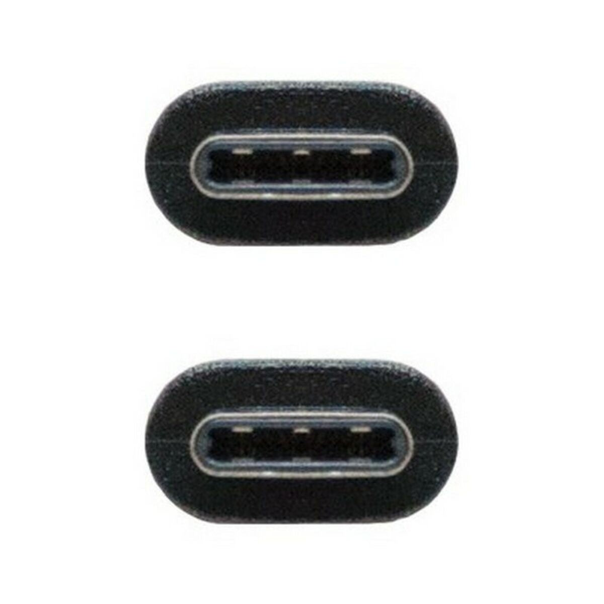Cavo USB-C 3.1 NANOCABLE 10.01.4101 Nero (1 m)
