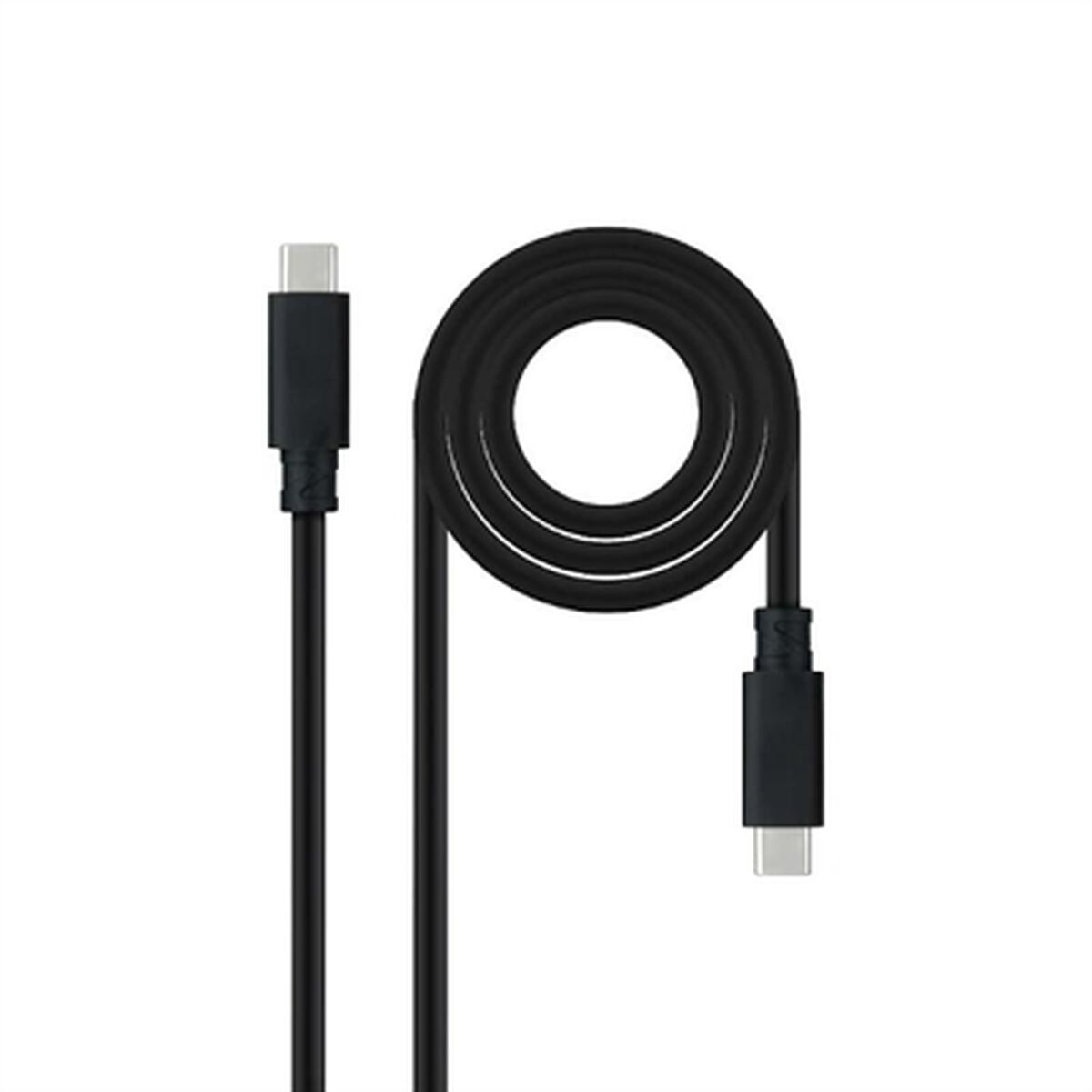 Cavo USB C NANOCABLE 10.01.4100 Nero 50 cm