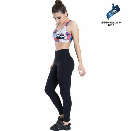 Leggings Sportivo da Donna Happy Dance Nero