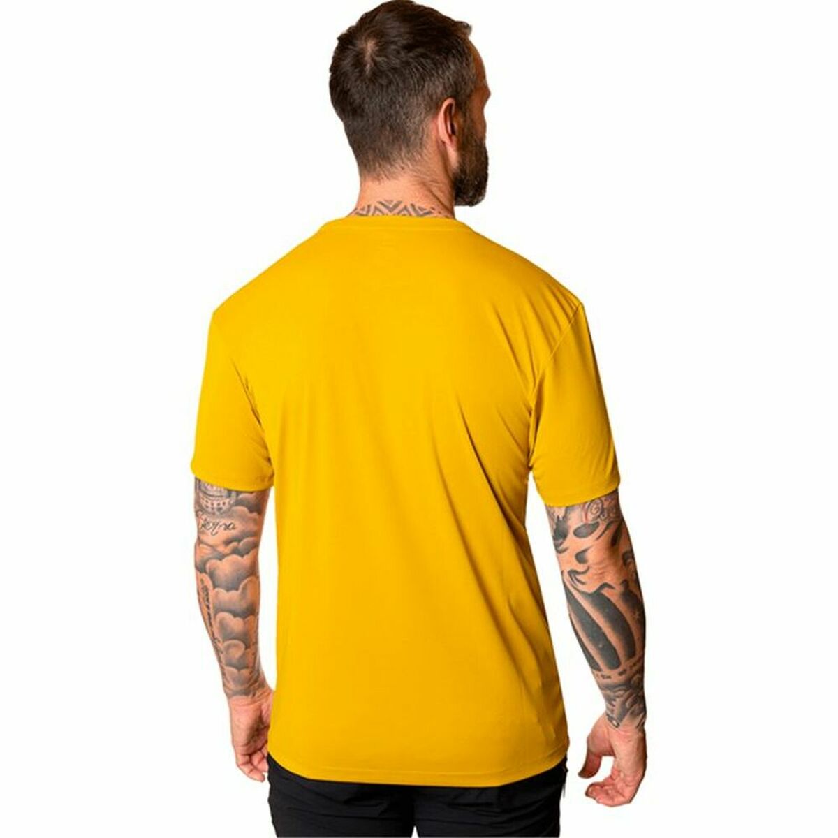 Maglia a Maniche Corte Uomo Trangoworld Konak Giallo