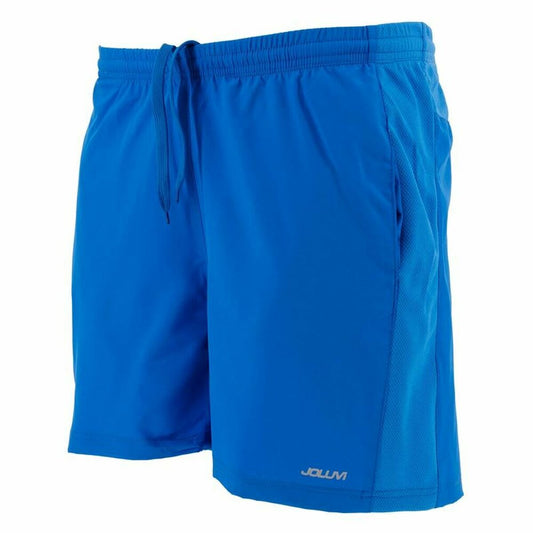 Pantaloni Corti Sportivi da Uomo Joluvi Azzurro
