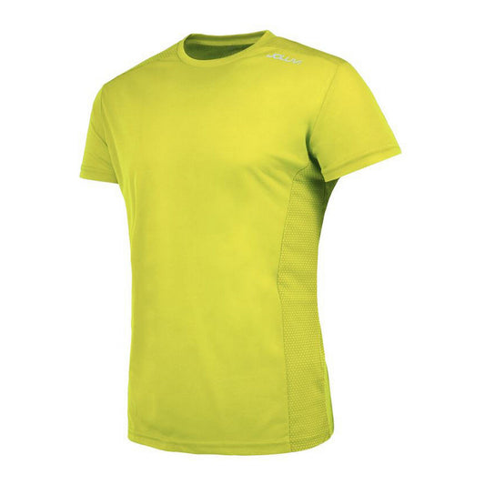 Maglia a Maniche Corte Uomo Joluvi Duplex Giallo