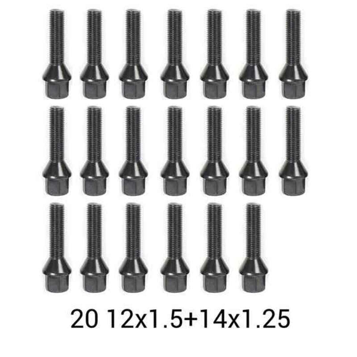 Set di Estrattori OMP 5 x 120 72,5 M12 x 1,50 + M14 x 1,25 60 mm