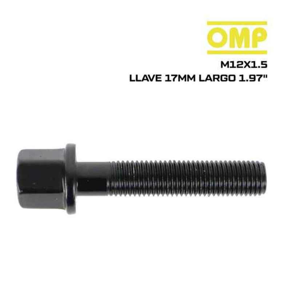 Kit di viti OMP OMPS09641201 M12 x 1,50 Nero