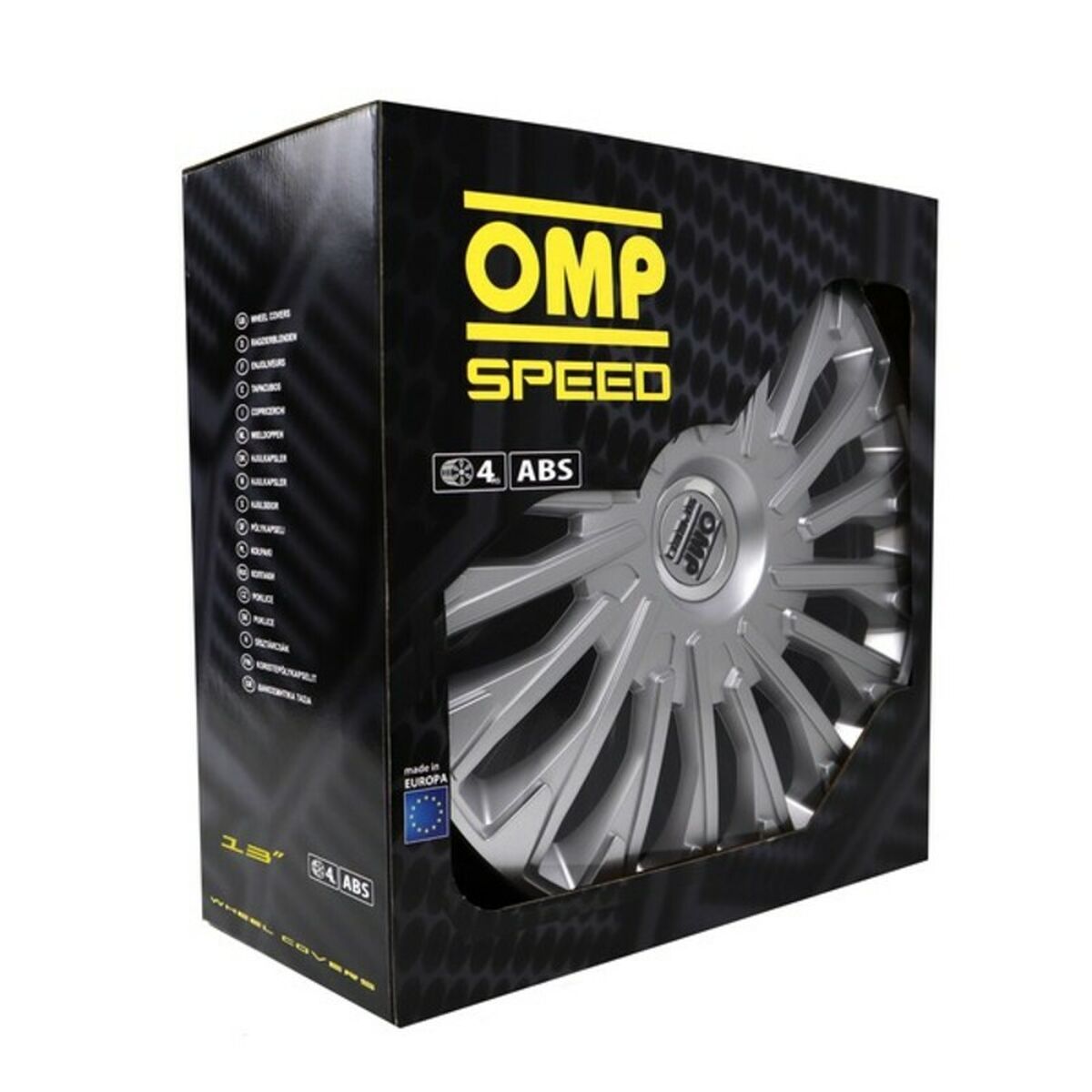 Copri Cerchioni OMP Stinger Speed Argentato 13"