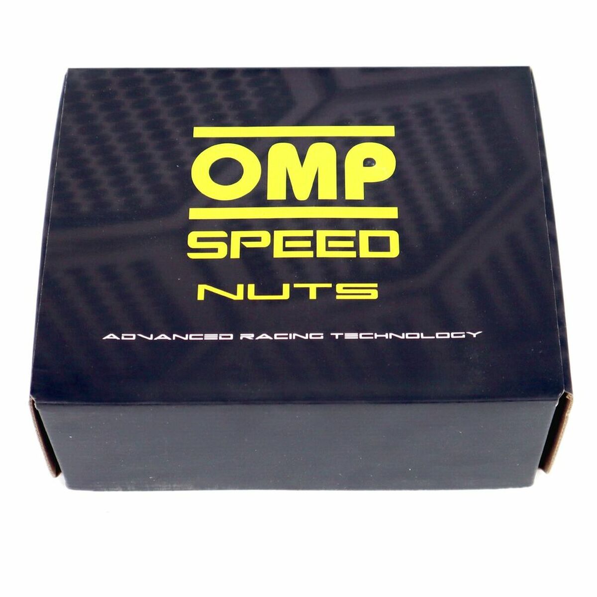 Set Dadi OMP 7075 M12 x 1,25 40 mm 20 uds Nero