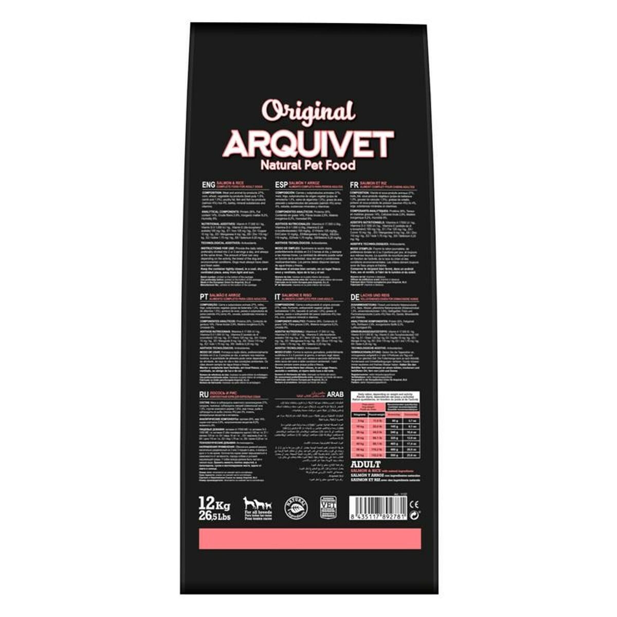 Io penso Arquivet Original Adulto Salmone 12 kg