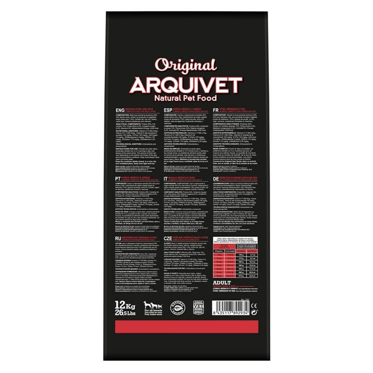 Io penso Arquivet Original Maiale 12 kg