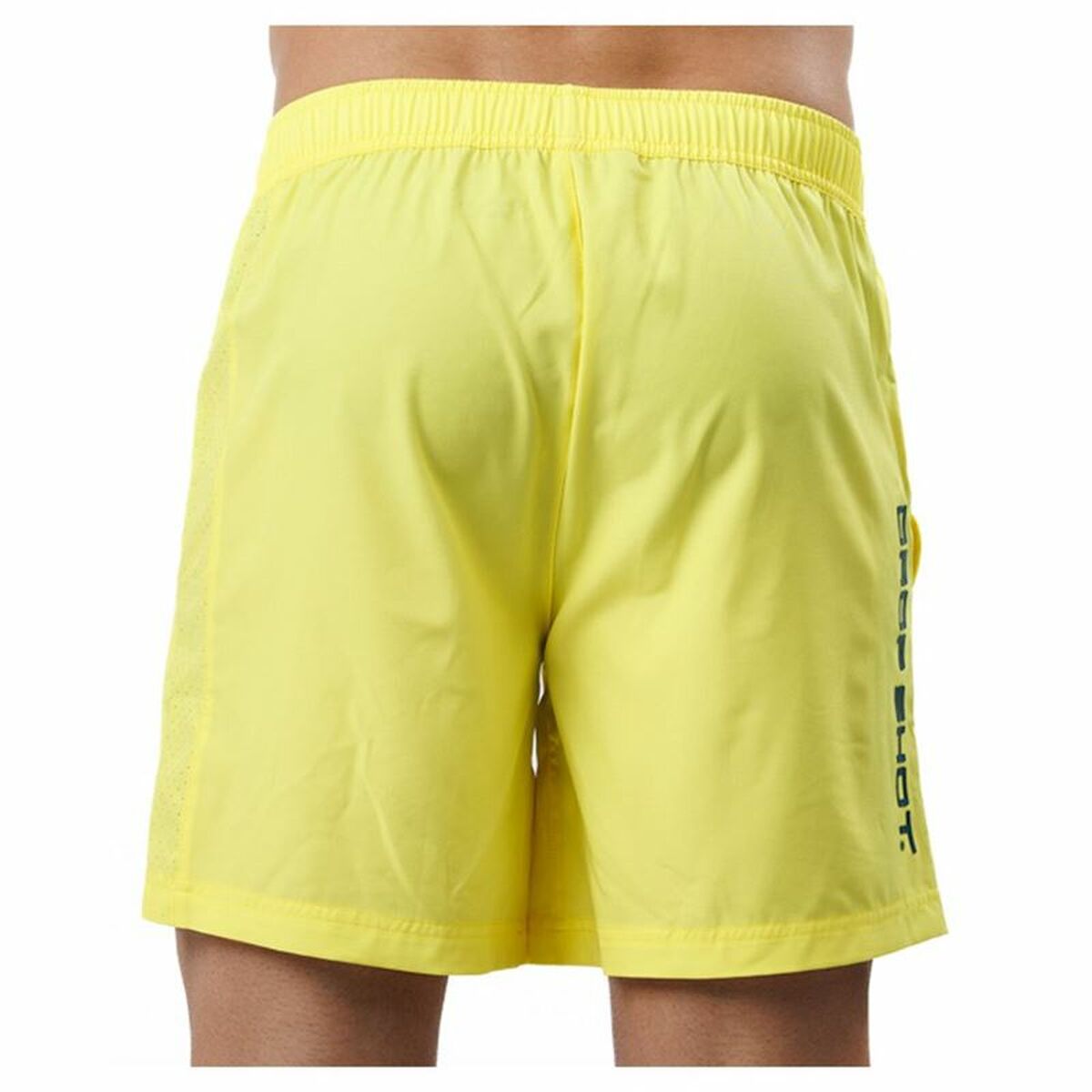 Pantaloni Corti Sportivi da Uomo Drop Shot Bentor Giallo