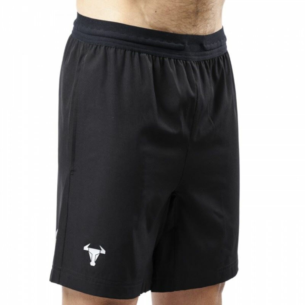 Pantaloni Corti Sportivi da Uomo Drop Shot Alsai Campa Nero