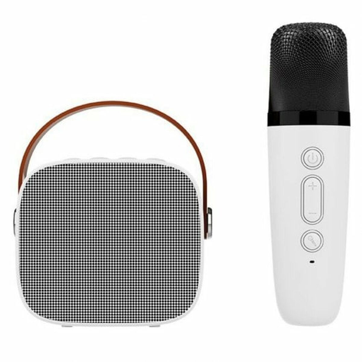 Altoparlante Bluetooth Portatile PcCom Essential Bianco