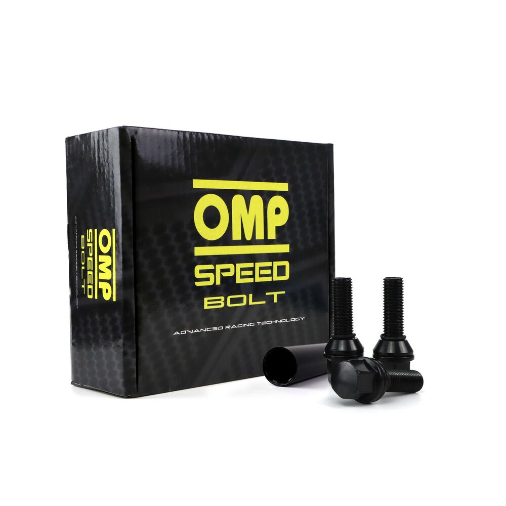 Kit di viti OMP OMPS09761201 28 mm Nero M12 x 1,25