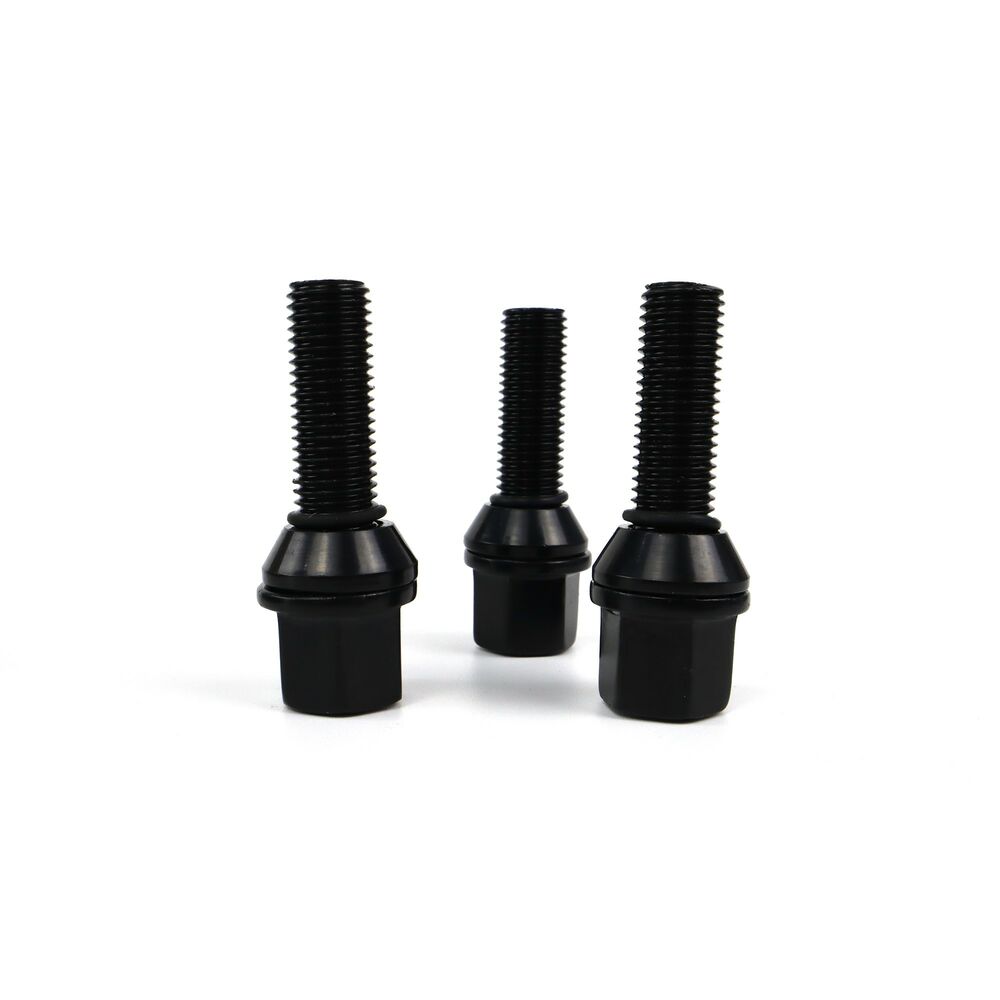 Set Dadi OMP 27 mm Nero 20 uds M12 x 1,25