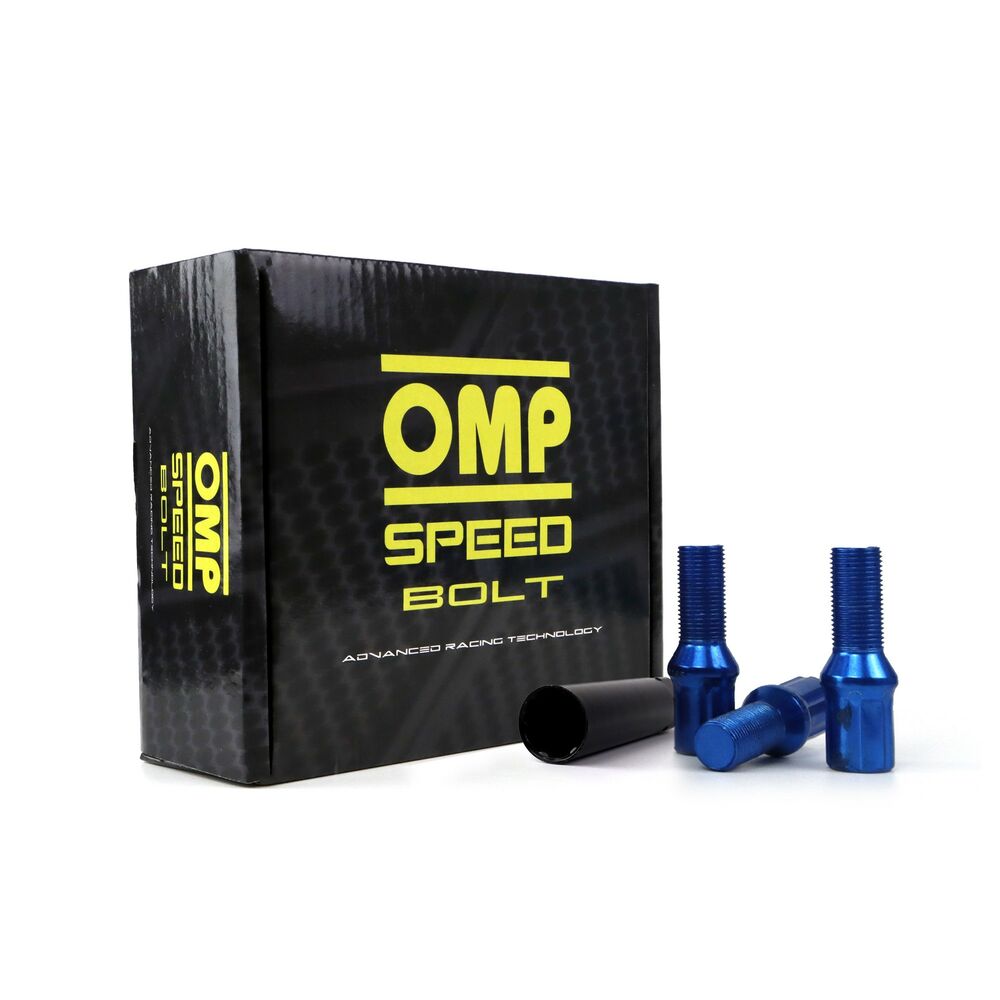 Set Dadi OMP 27 mm Azzurro 20 uds M12 x 1,25