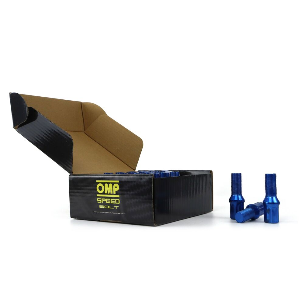 Set Dadi OMP 27 mm Azzurro 20 uds M12 x 1,25