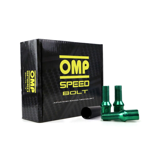 Set Dadi OMP 27 mm Verde 20 uds M12 x 1,50