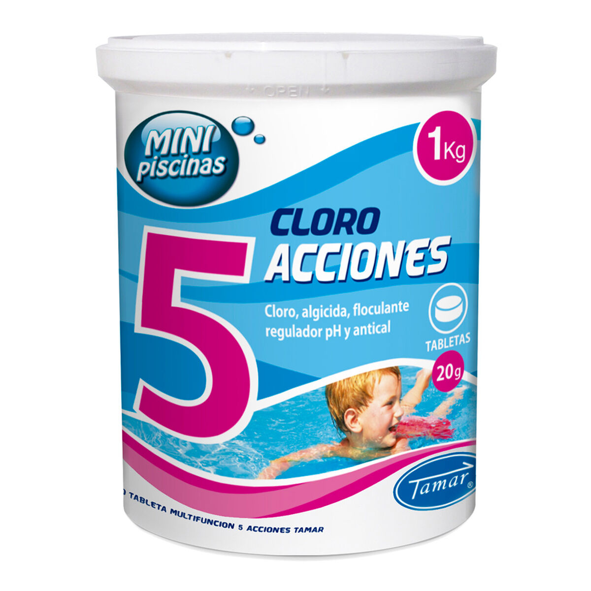 Cloro Tamar Multifunzionale 1 kg Compresse