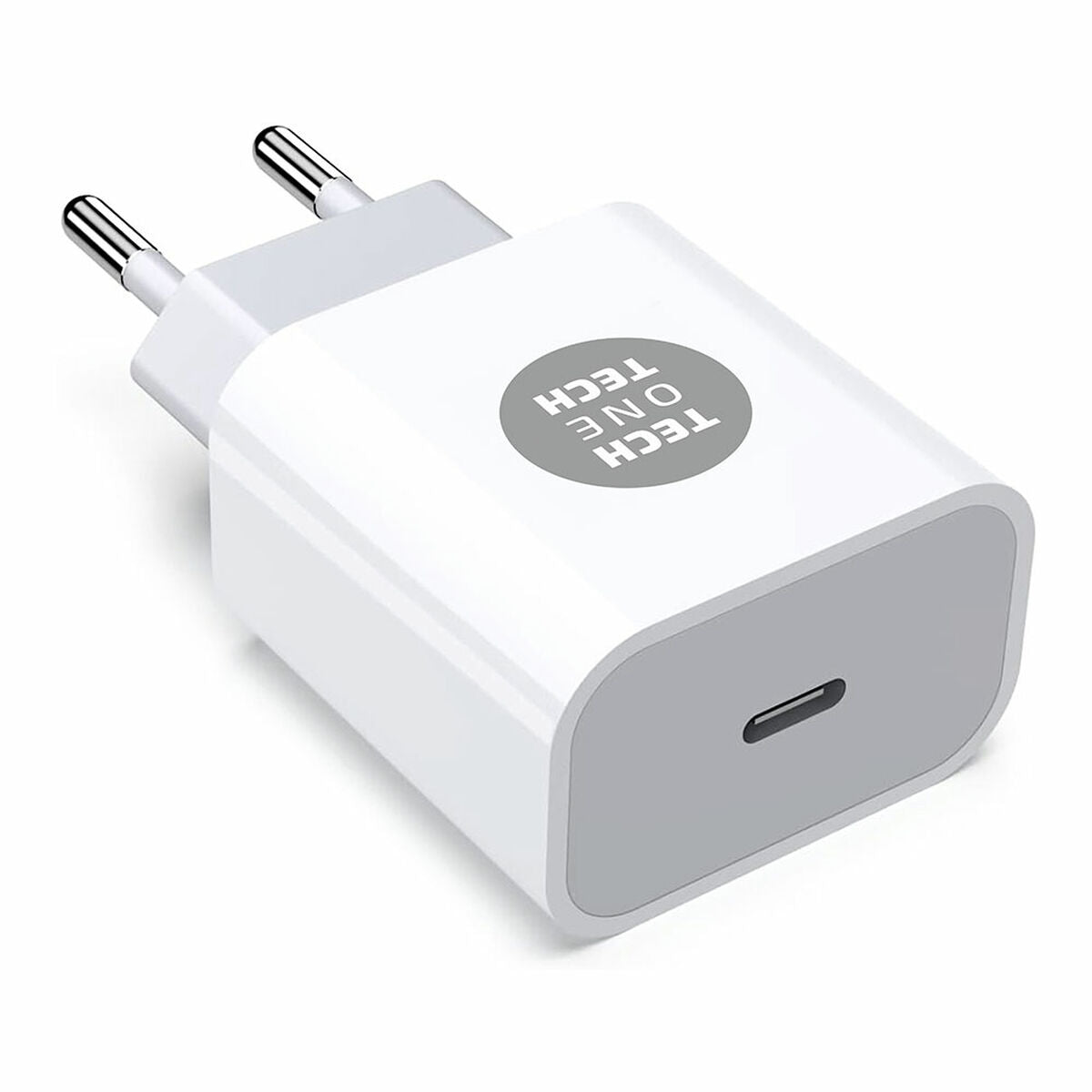 Caricabatterie da Parete Tech One Tech USB-C Bianco 20 W