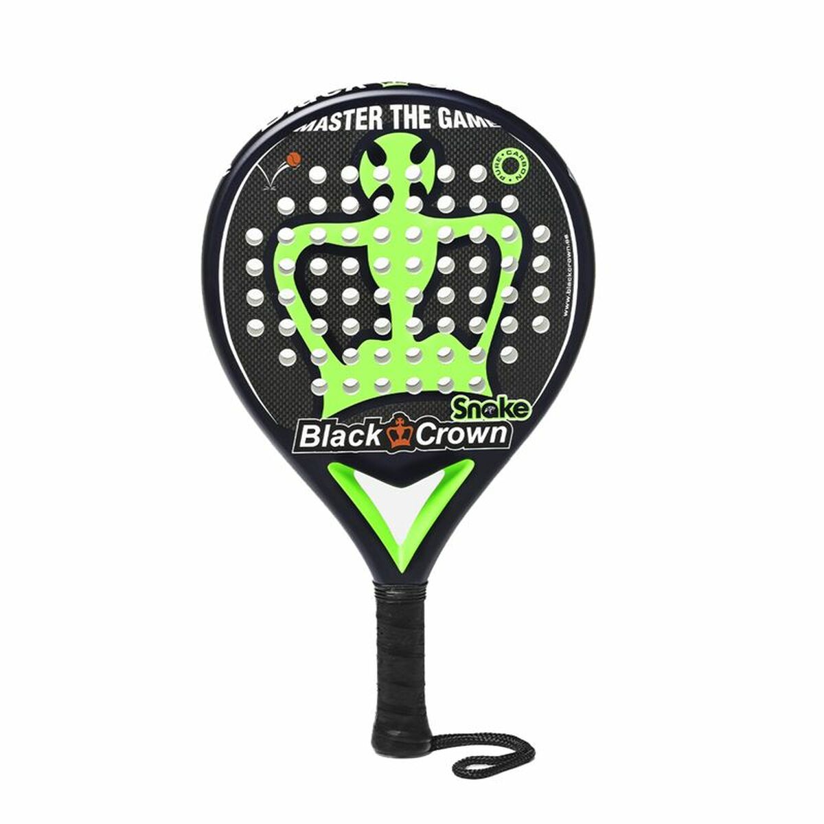 Racchetta da Padel Black Crown Snake Verde limone