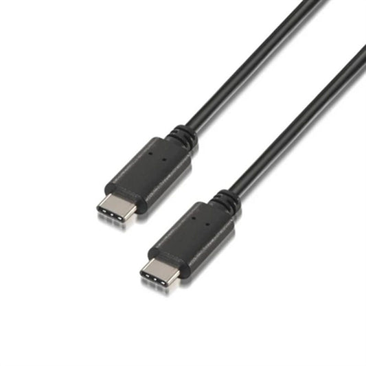 Cavo di Dati/Ricarica con USB Aisens A107-0058 3 m Nero