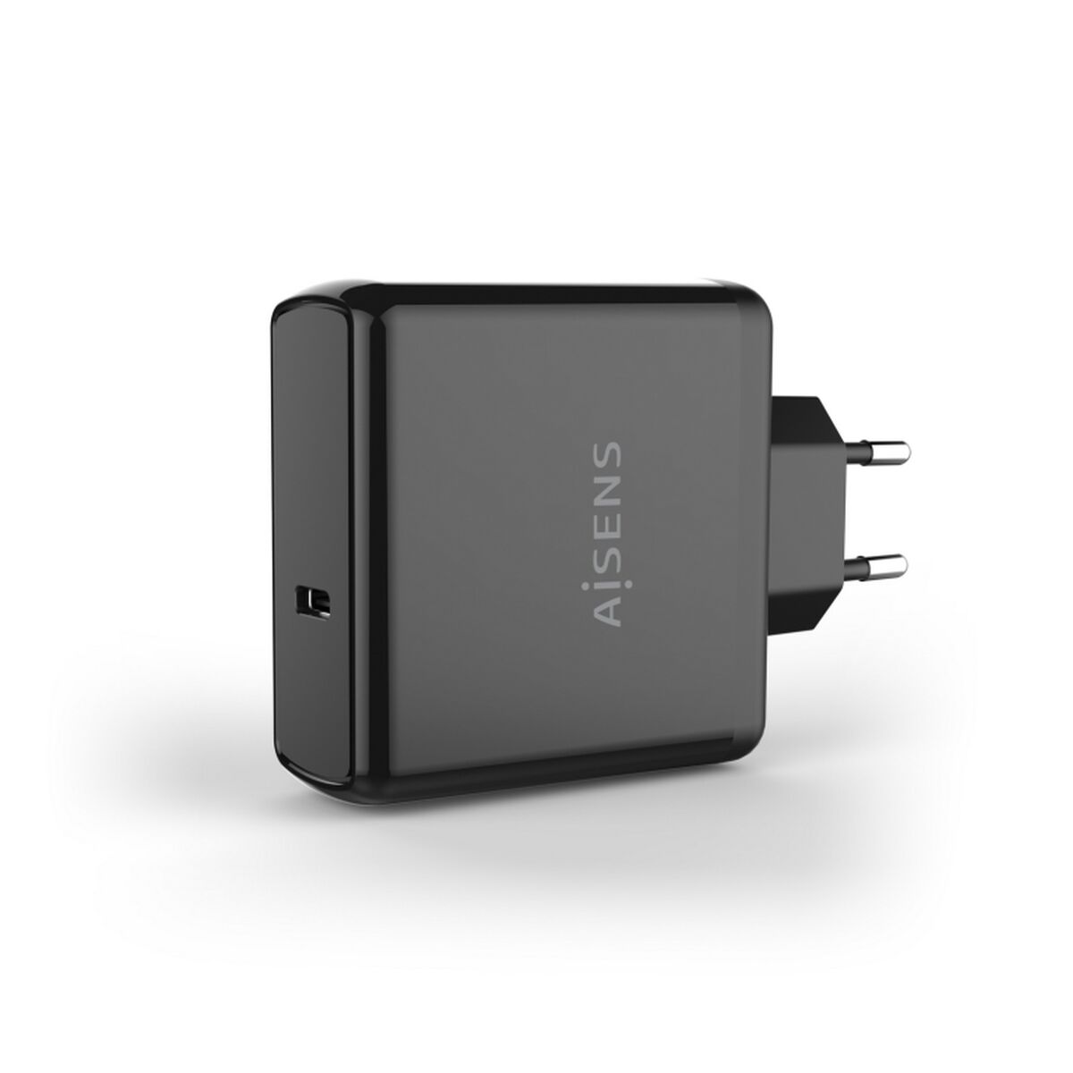 Caricabatterie Aisens Cargador PD3.0 QC3.0 1 Puerto 1xUSB-C 60W, Negro USB-C Nero