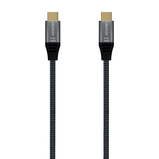 Cavo USB C Aisens A107-0672 1,5 m Grigio