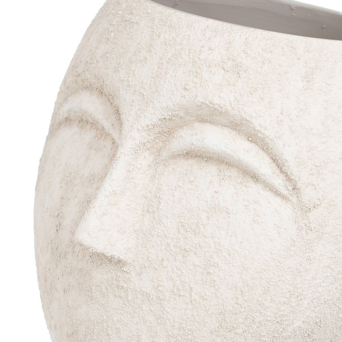 Vaso 26 x 26 x 28 cm Ceramica Crema