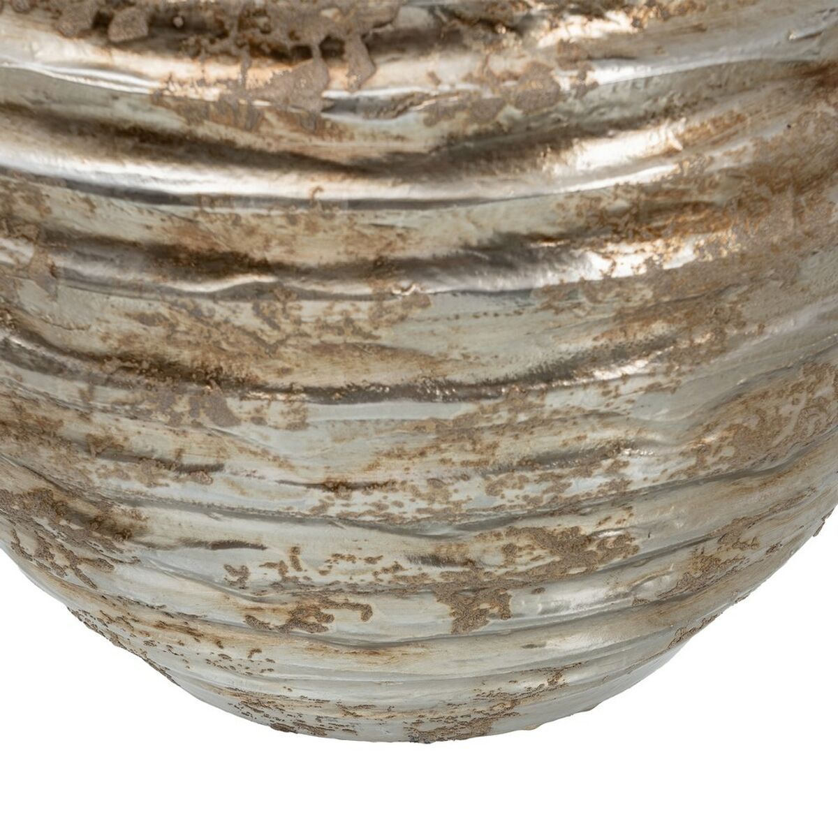 Vaso 39 x 39 x 37 cm Ceramica Argento