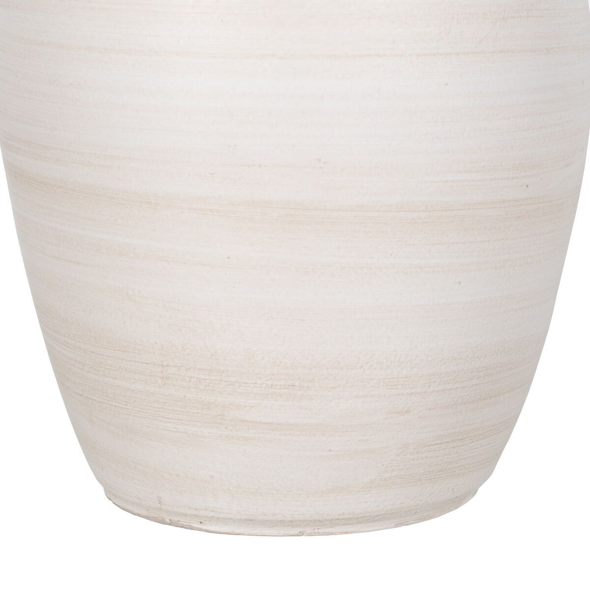 Vaso Crema Ceramica 25 x 25 x 30 cm