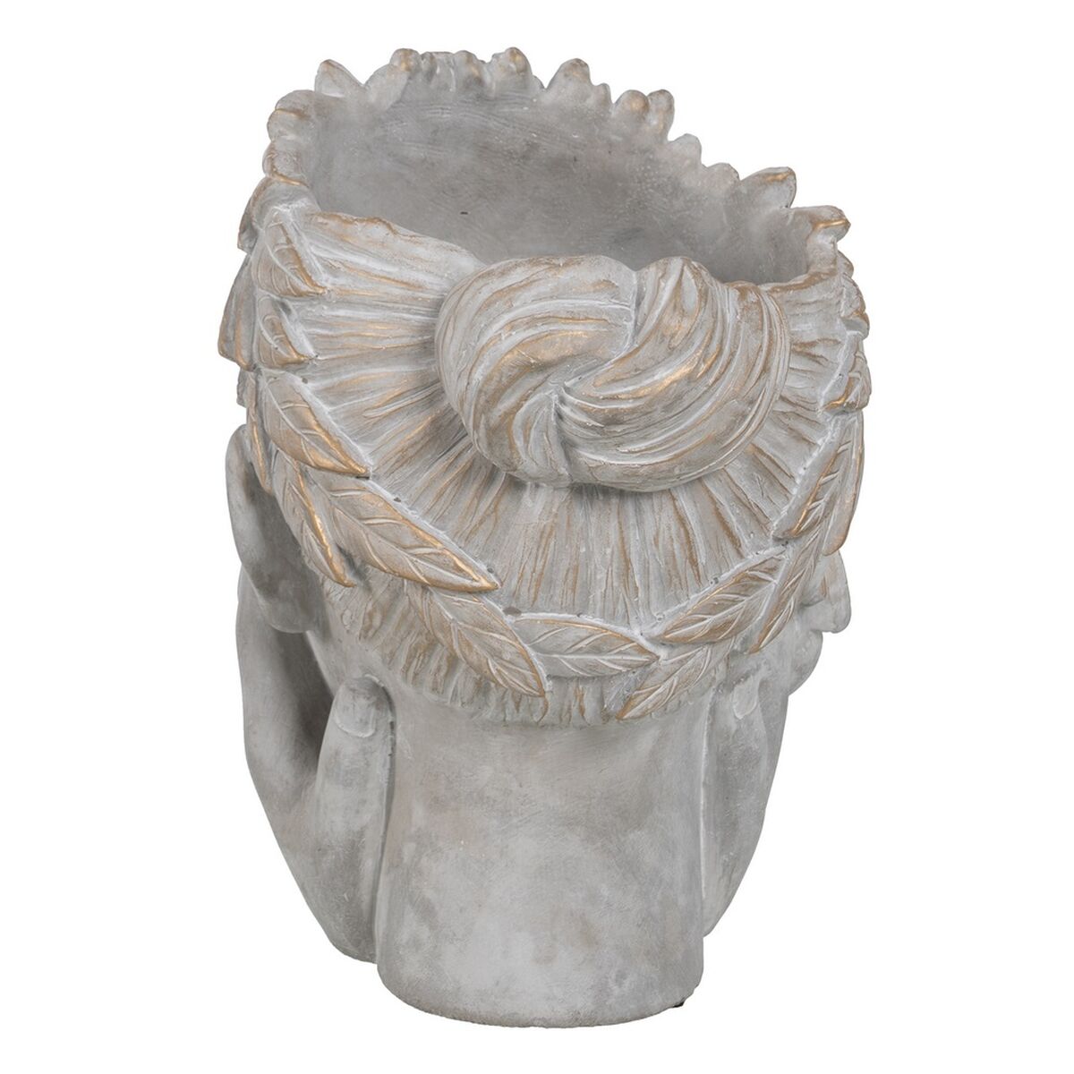 Vaso Grigio Cemento Viso 27 x 22 x 31 cm