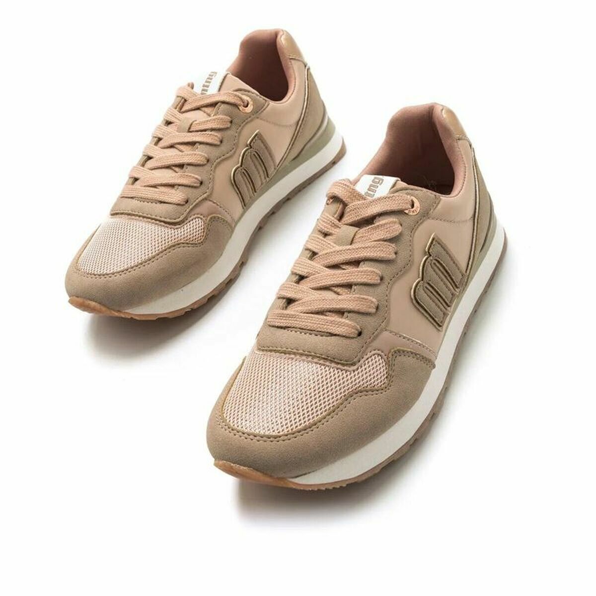 Scarpe da Tennis Casual Donna Mustang Cammello Taglia 38 (Ricondizionati A)