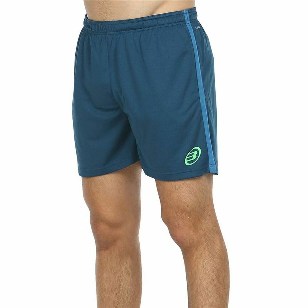 Pantaloni Corti Sportivi da Uomo Bullpadel Chita Blu scuro