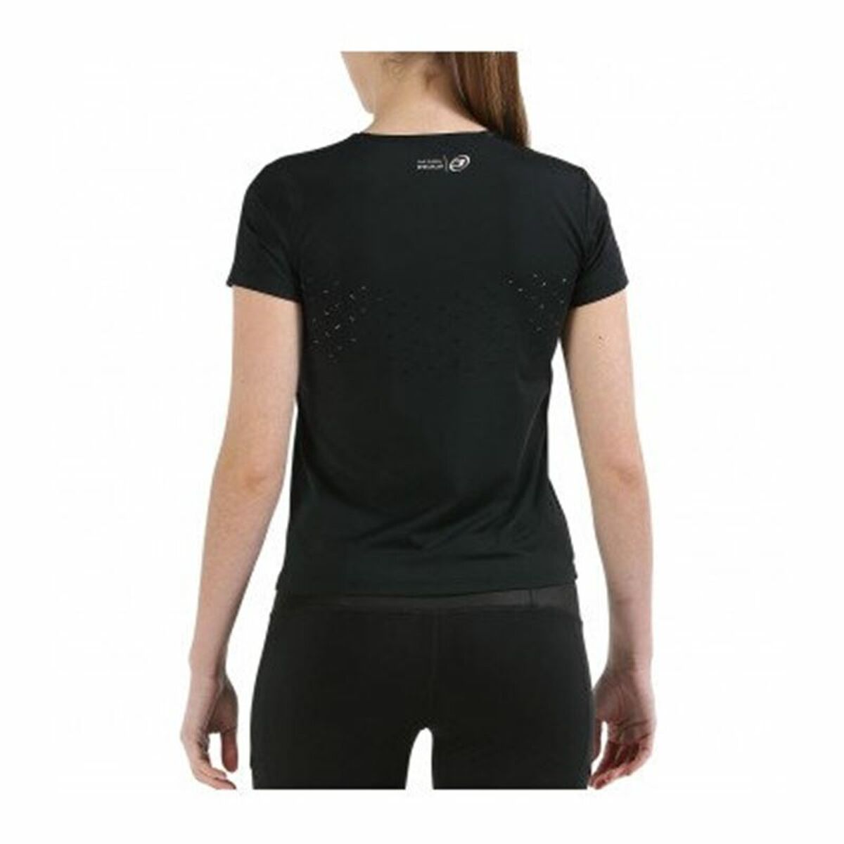 Maglia a Maniche Corte Donna Bullpadel Pital Nero