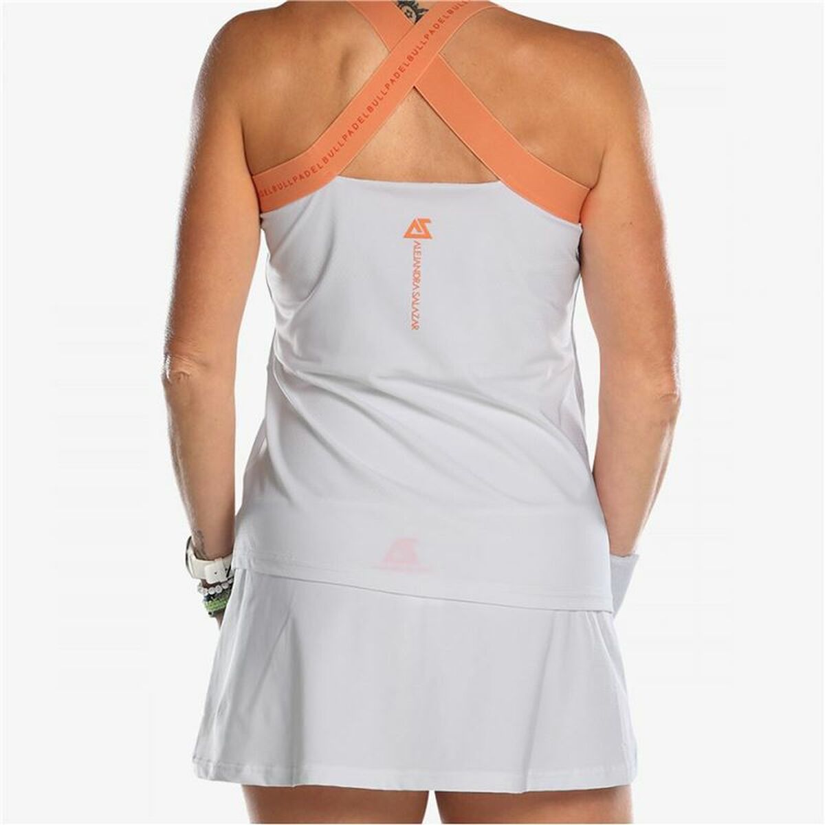 Canotta Donna Bullpadel Acoda Bianco