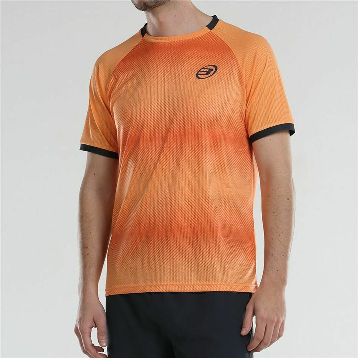 Maglia a Maniche Corte Uomo Bullpadel Actua  Arancio