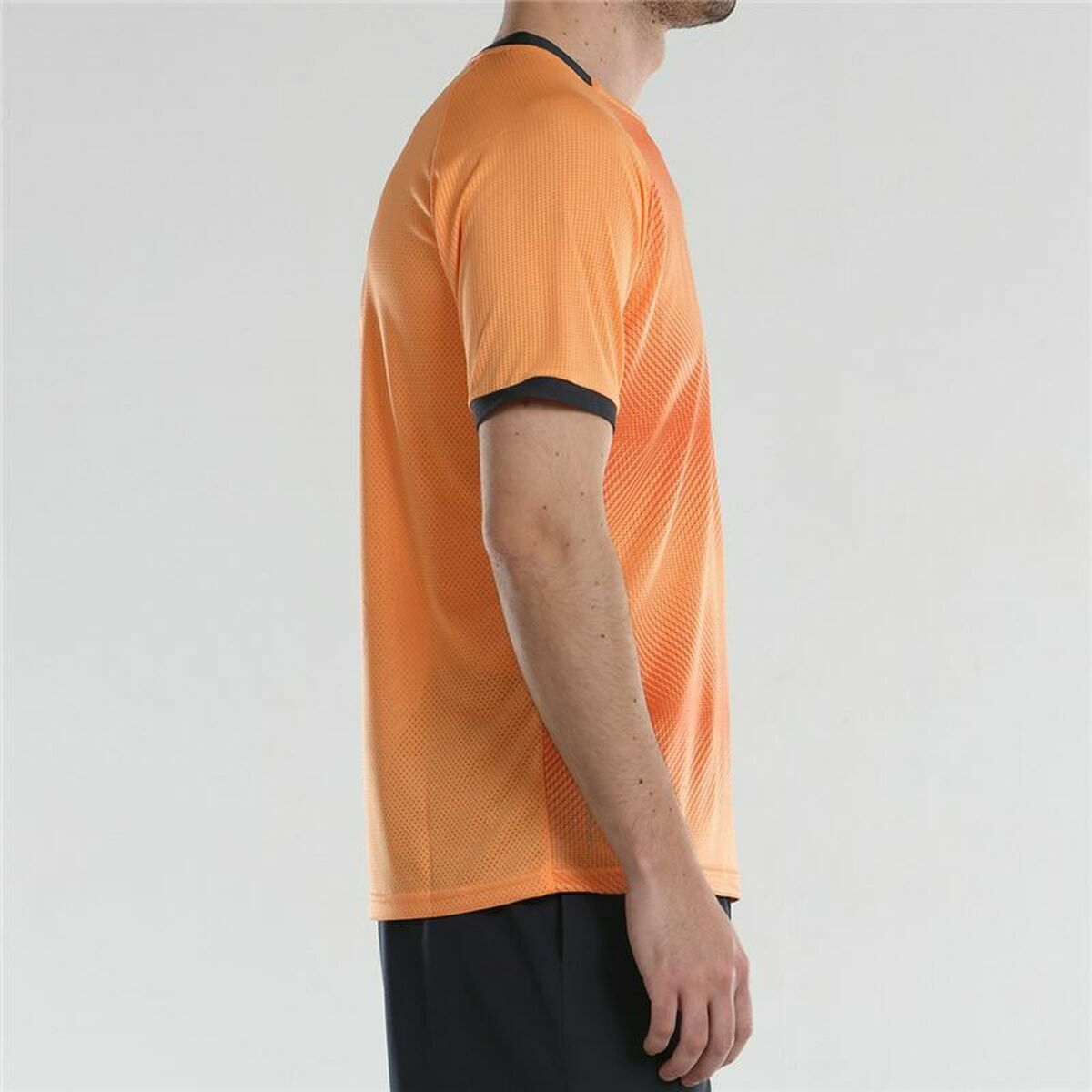 Maglia a Maniche Corte Uomo Bullpadel Actua  Arancio