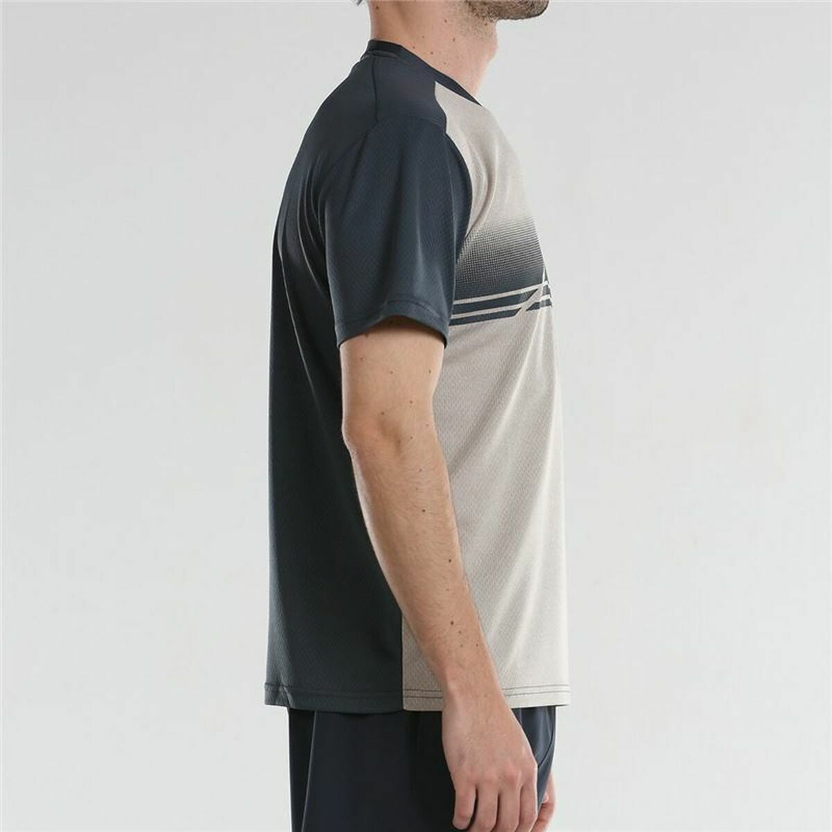 Maglia a Maniche Corte Uomo Bullpadel Creswell Grigio