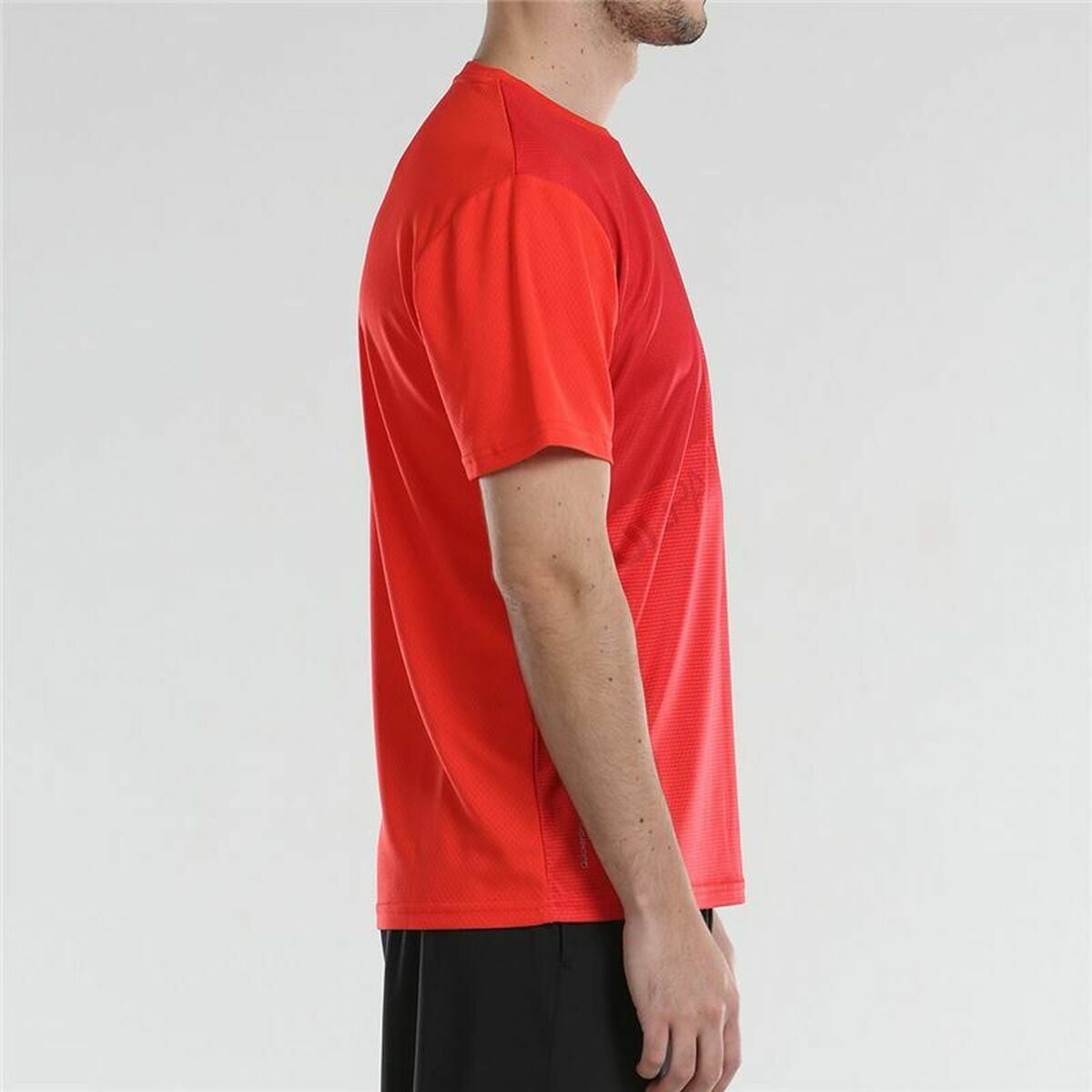 Maglia a Maniche Corte Uomo Bullpadel Afile Rosso