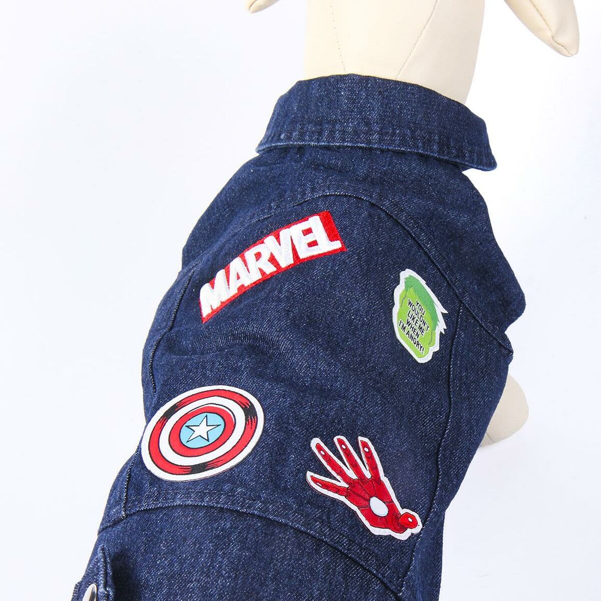 Giacca per cani Marvel Azzurro XXS