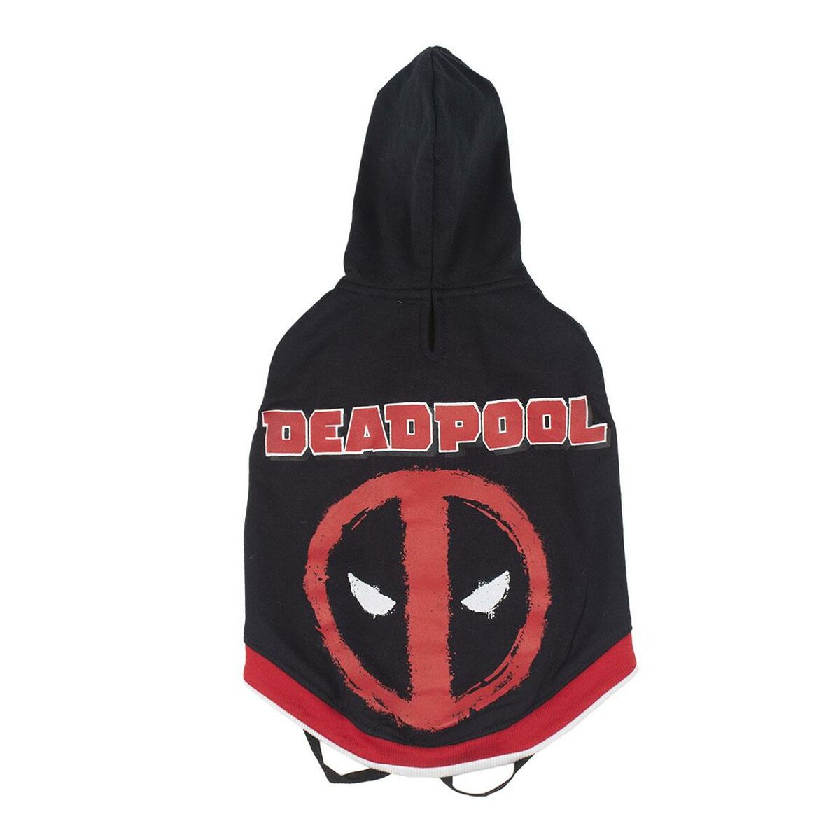 Felpa per Cani Deadpool XXS Nero