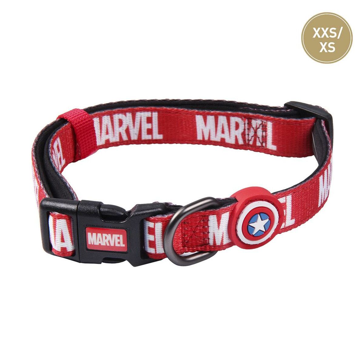 Collare per Cani Marvel XXS/XS Rosso