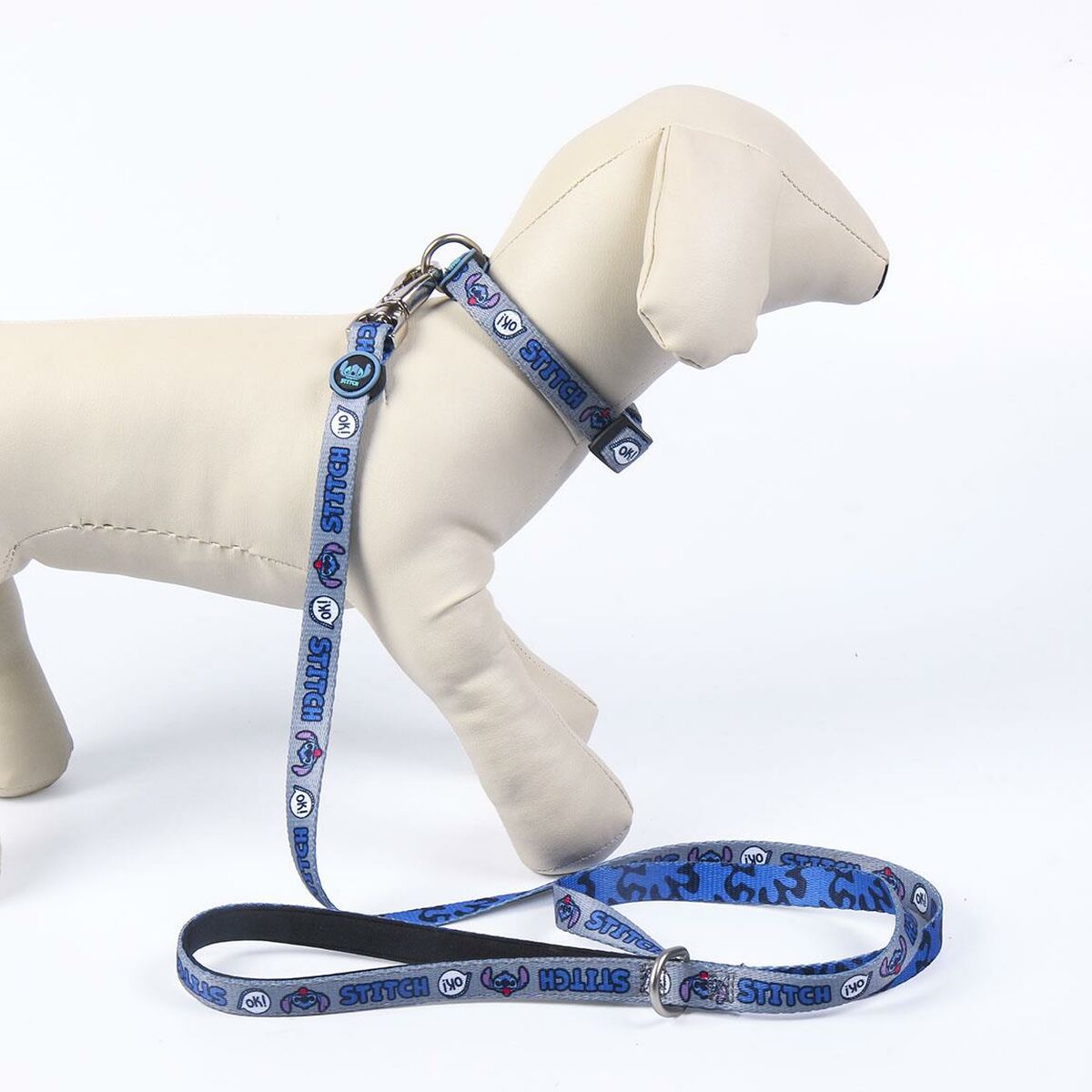 Collare per Cani Stitch XXS/XS Blu scuro