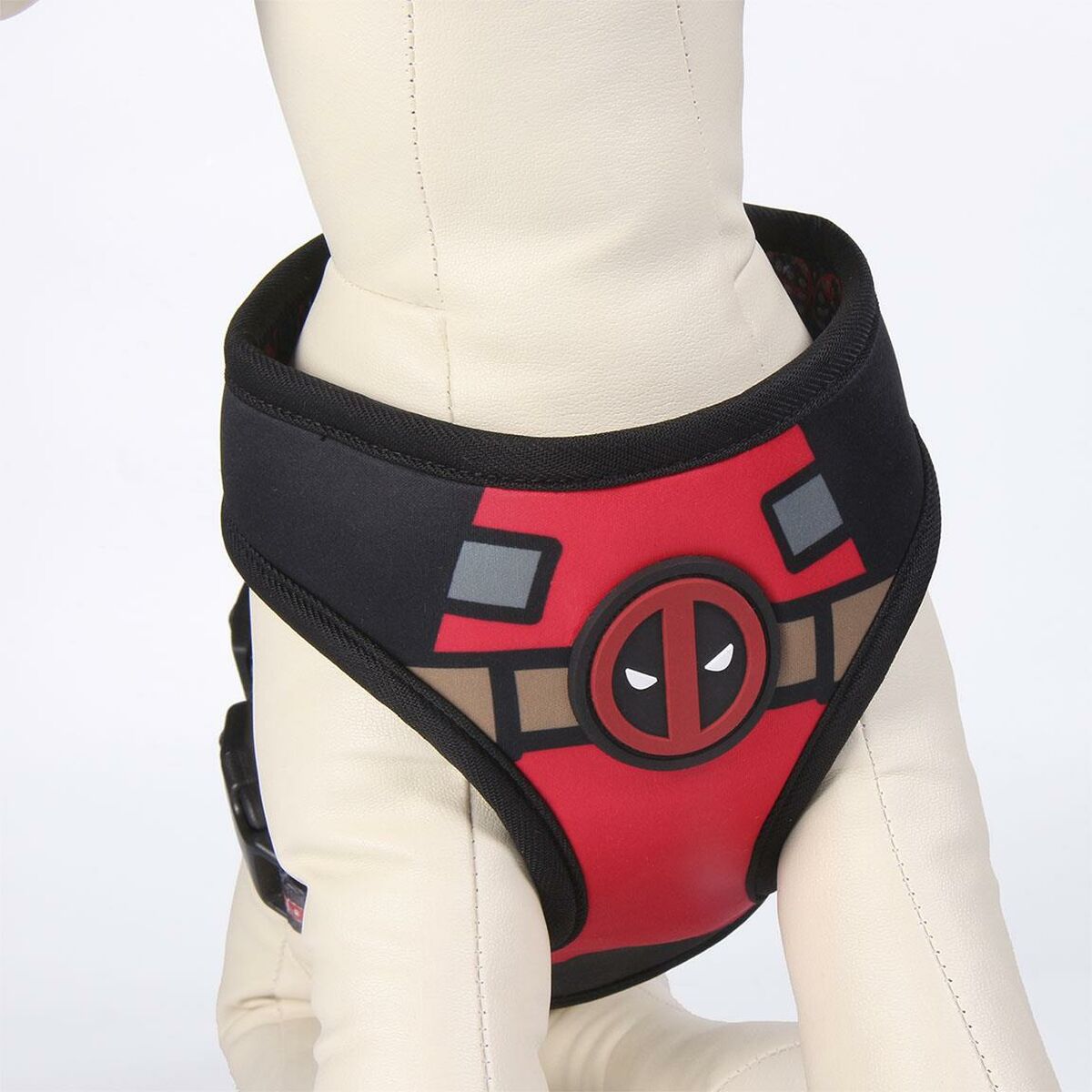 Imbracatura per Cani Deadpool XXS/XS Nero