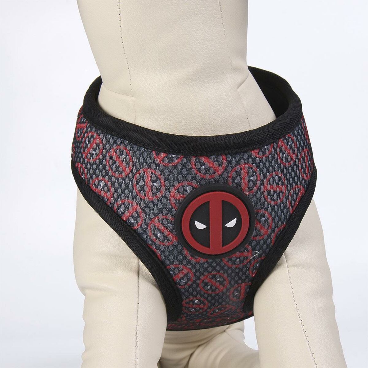 Imbracatura per Cani Deadpool XXS/XS Nero