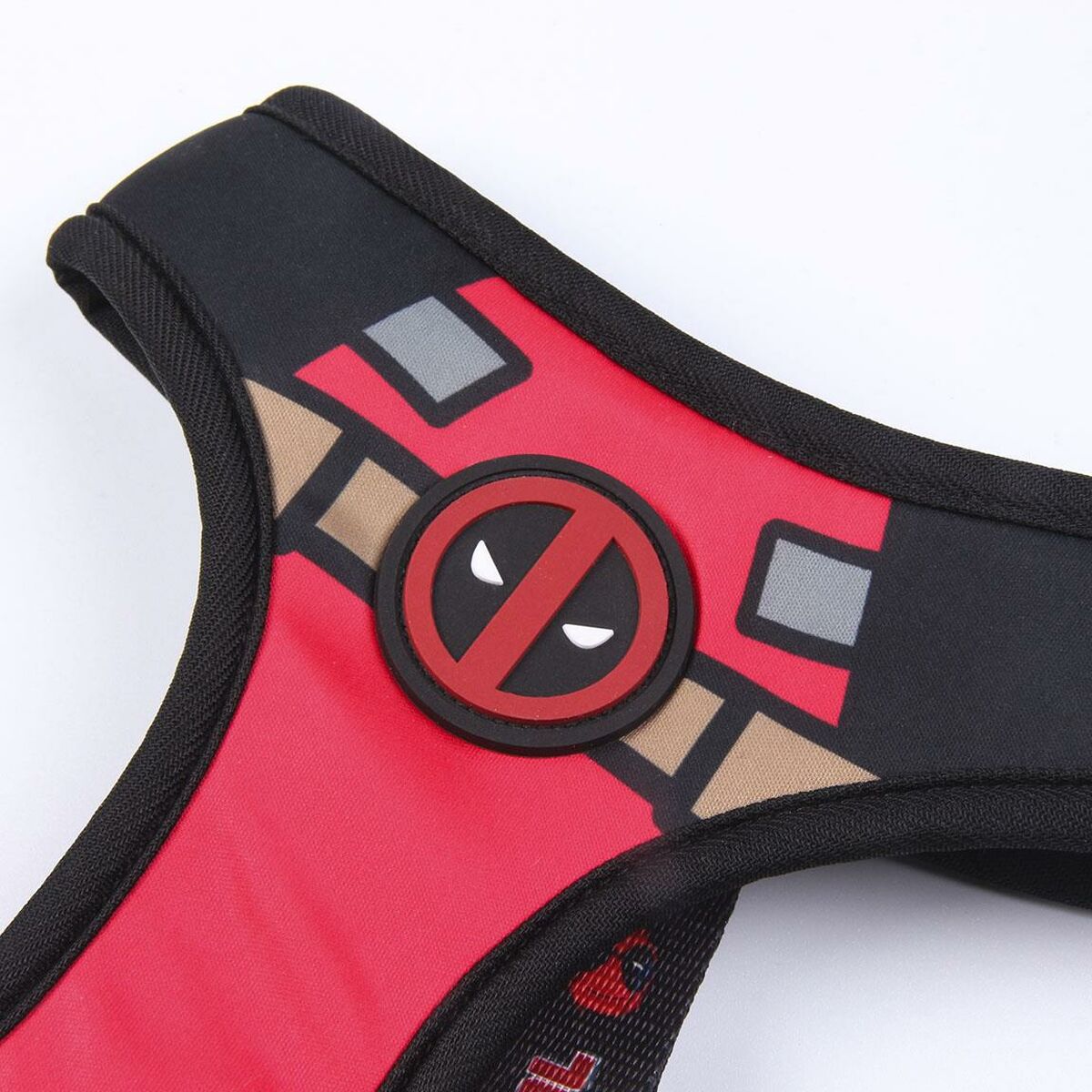 Imbracatura per Cani Deadpool XXS/XS Nero