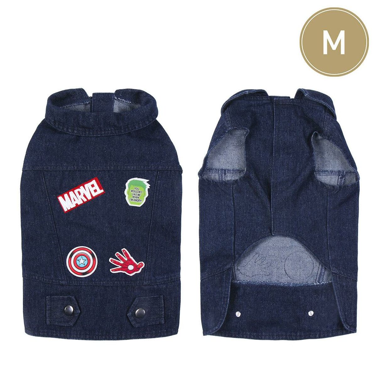 Giacca per cani Marvel Azzurro M